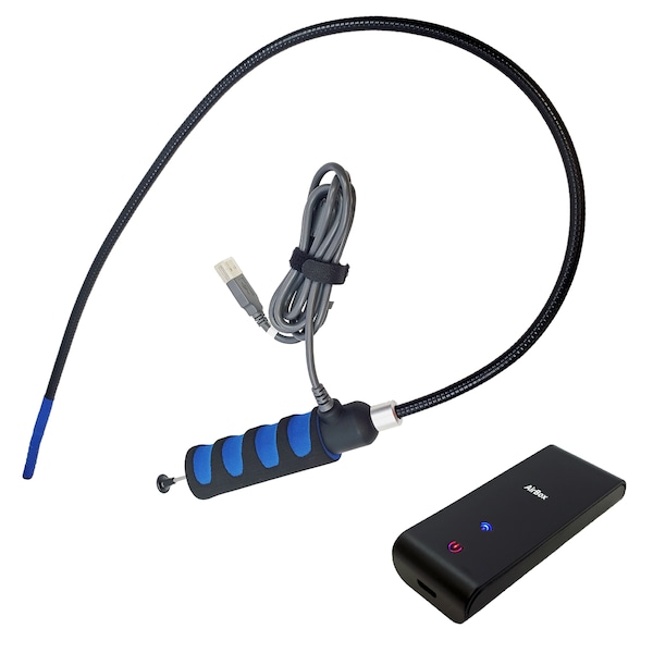 Vividia Articulating Borescope, 8.5mm 31.5L, 180 Degree